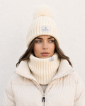 Komin Damski 100% Merino – Ecru