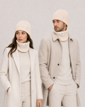 Czapka Unisex 100% Merino – Ecru